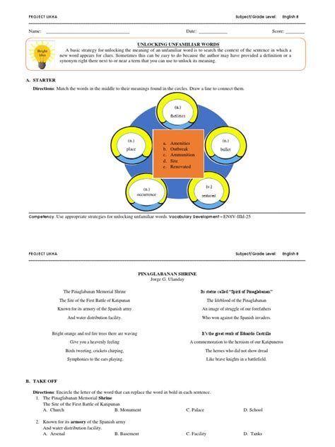 Unlocking of Difficulties (Revised) .